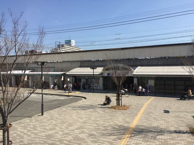 JR神戸線甲南山手駅
