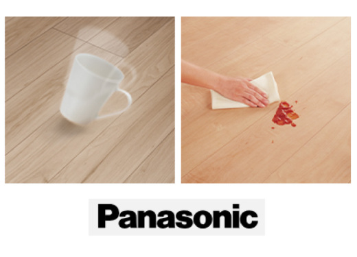 ワックスフリー床材