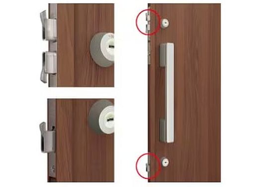 ダブルロック玄関ドア