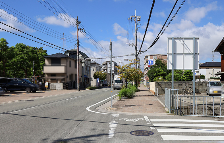 田能周辺の街並み